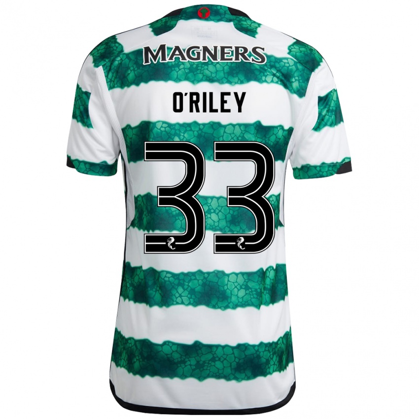 Niño Camiseta Matt O'riley #33 Verde 1ª Equipación 2023/24 La Camisa México