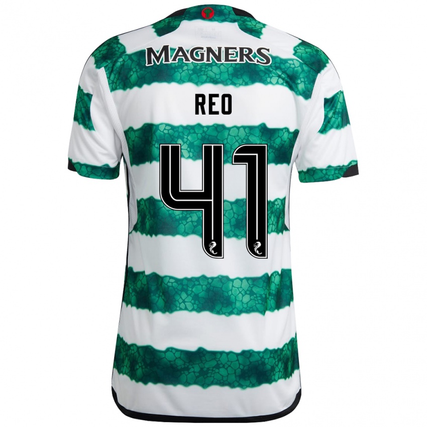 Niño Camiseta Reo Hatate #41 Verde 1ª Equipación 2023/24 La Camisa México