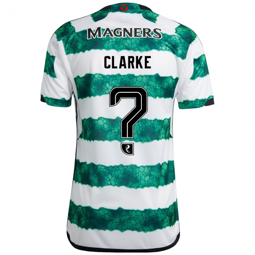 Niño Camiseta Josh Clarke #0 Verde 1ª Equipación 2023/24 La Camisa México