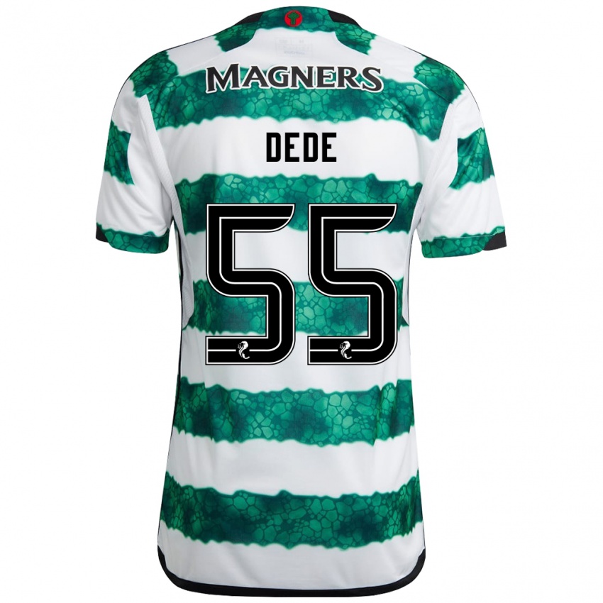 Niño Camiseta Josh Dede #55 Verde 1ª Equipación 2023/24 La Camisa México