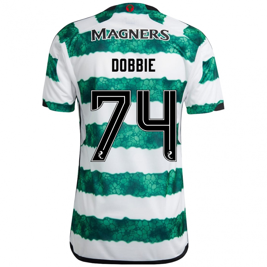 Niño Camiseta Lewis Dobbie #74 Verde 1ª Equipación 2023/24 La Camisa México