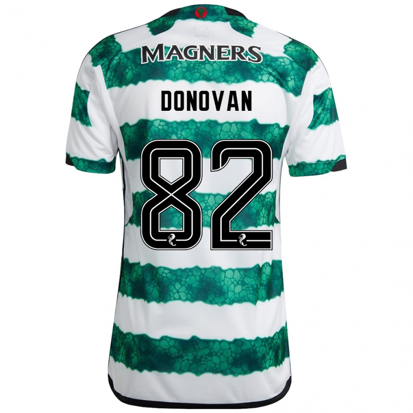 Niño Camiseta Colby Donovan #82 Verde 1ª Equipación 2023/24 La Camisa México