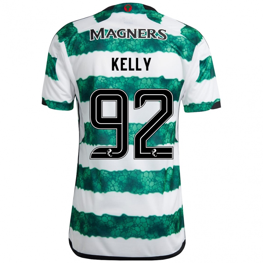 Niño Camiseta Daniel Kelly #92 Verde 1ª Equipación 2023/24 La Camisa México