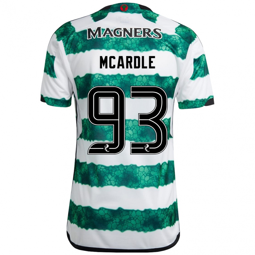 Niño Camiseta Sean Mcardle #93 Verde 1ª Equipación 2023/24 La Camisa México