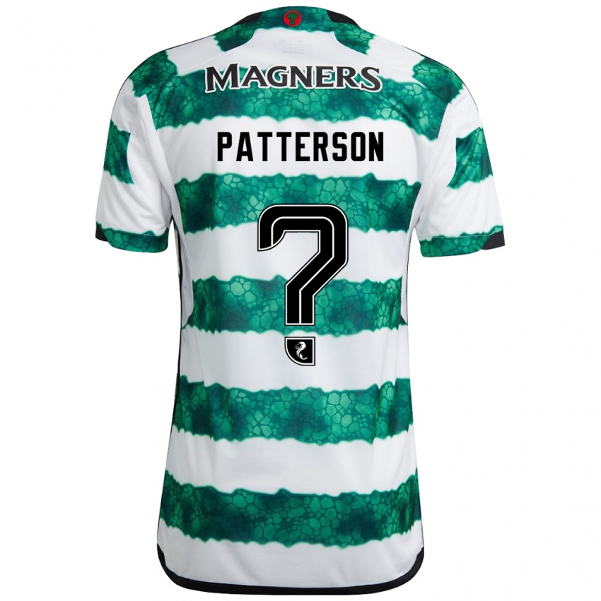 Niño Camiseta Cameron Patterson #0 Verde 1ª Equipación 2023/24 La Camisa México