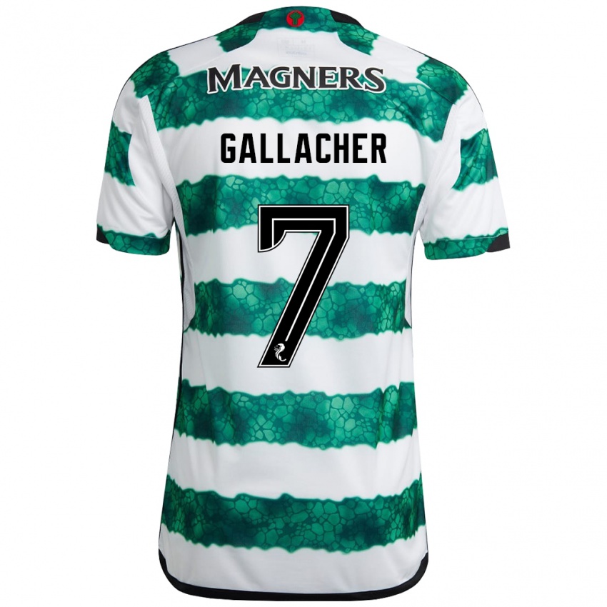 Niño Camiseta Amy Gallacher #7 Verde 1ª Equipación 2023/24 La Camisa México