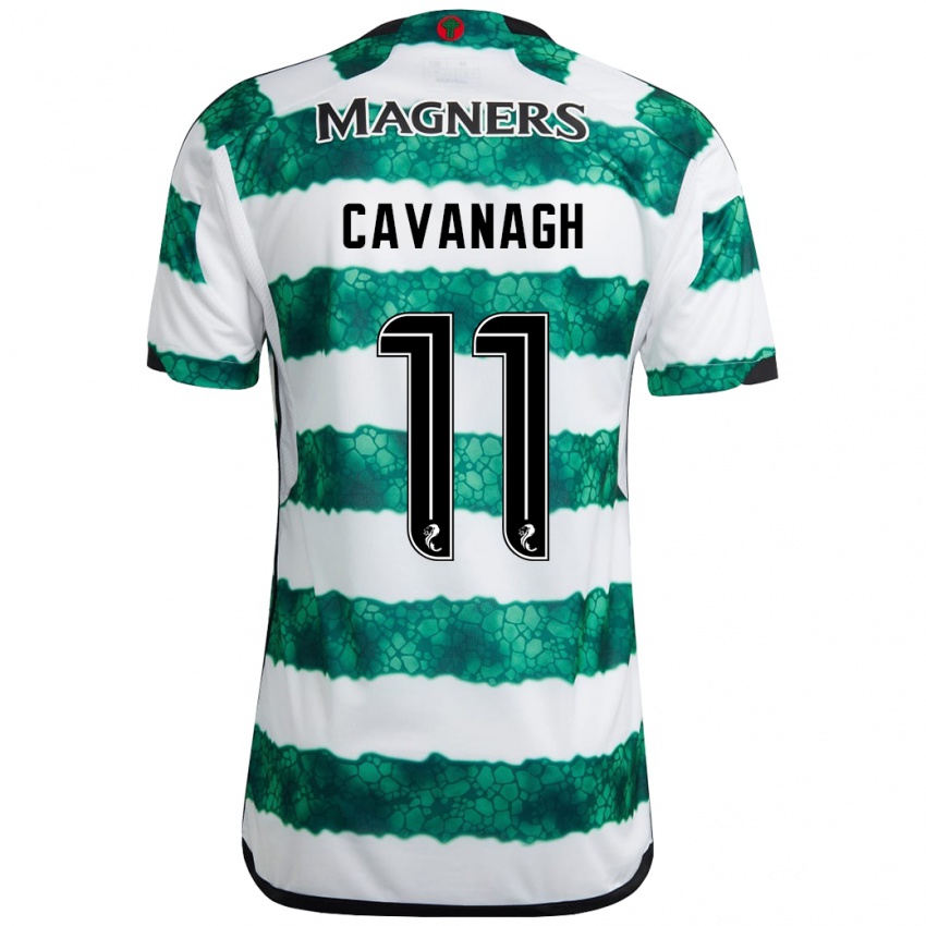 Niño Camiseta Colette Cavanagh #11 Verde 1ª Equipación 2023/24 La Camisa México