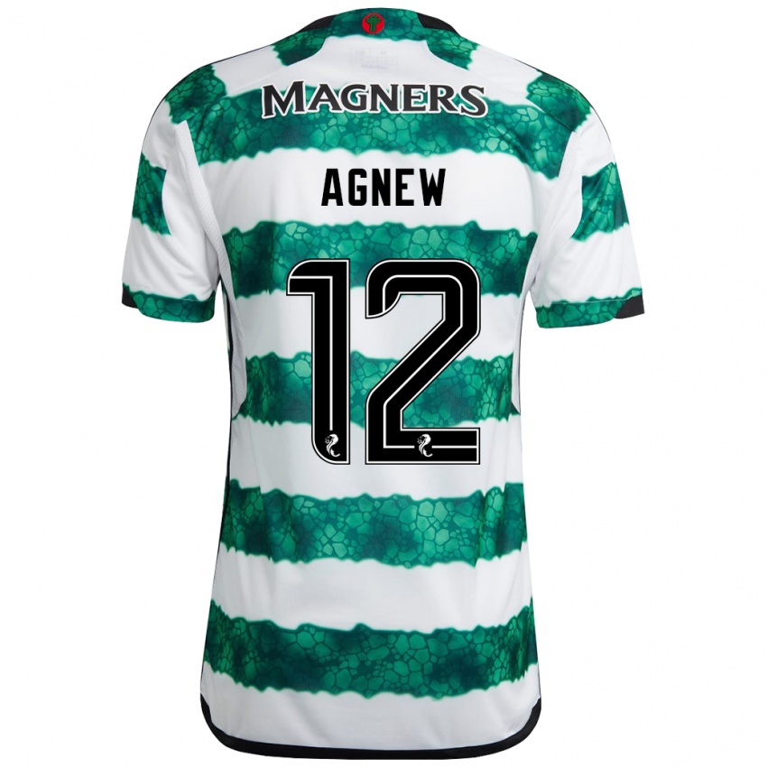 Niño Camiseta Murphy Agnew #12 Verde 1ª Equipación 2023/24 La Camisa México