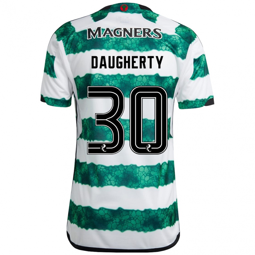 Niño Camiseta Kelsey Daugherty #30 Verde 1ª Equipación 2023/24 La Camisa México