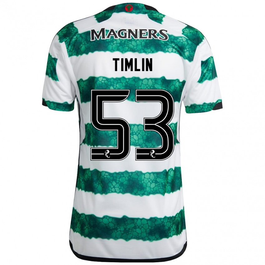 Niño Camiseta Sophie Timlin #53 Verde 1ª Equipación 2023/24 La Camisa México