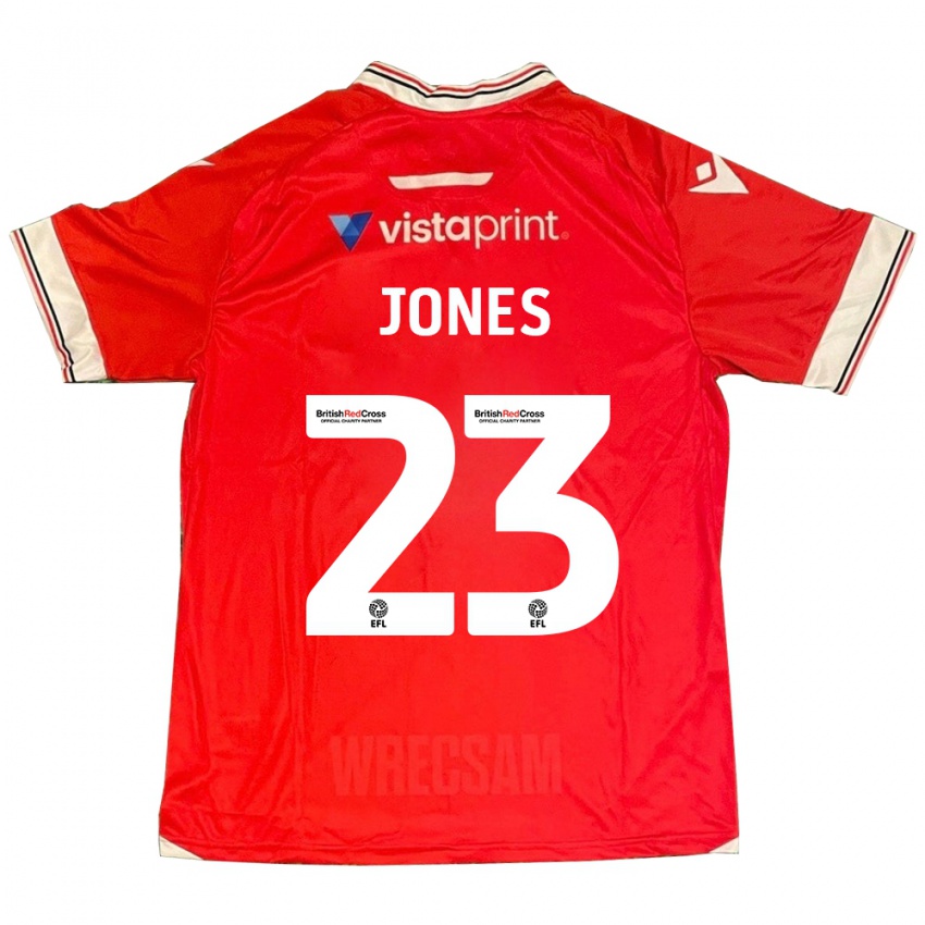 Niño Camiseta Ruby Jones #23 Rojo 1ª Equipación 2023/24 La Camisa México