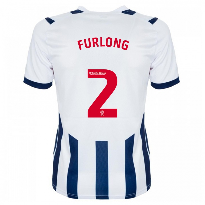 Niño Camiseta Darnell Furlong #2 Blanco 1ª Equipación 2023/24 La Camisa México