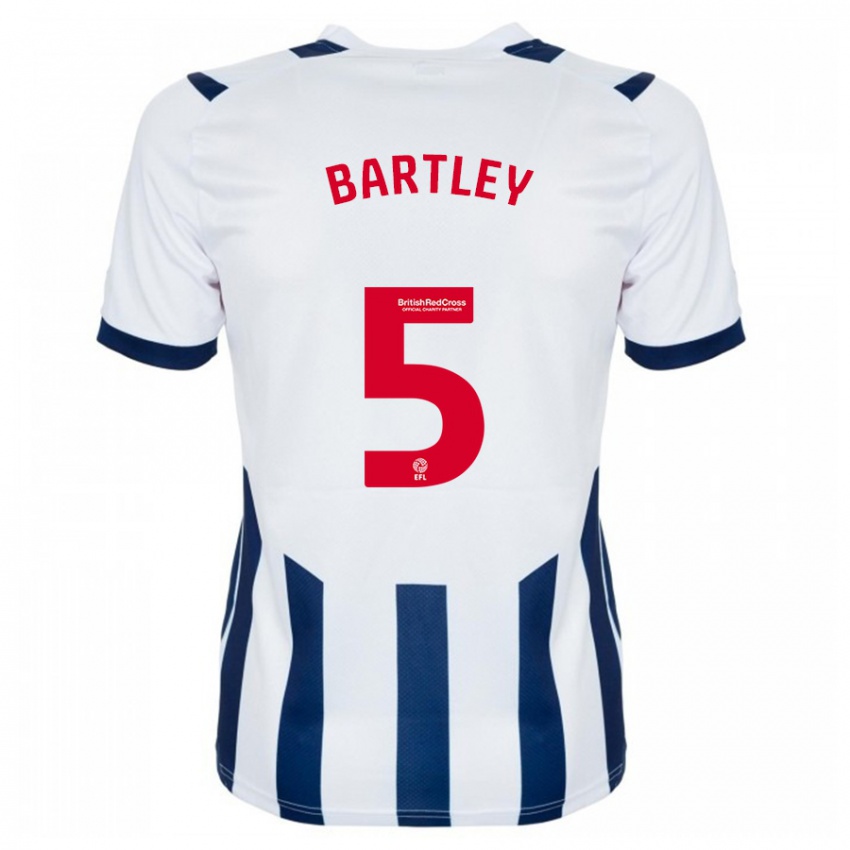 Niño Camiseta Kyle Bartley #5 Blanco 1ª Equipación 2023/24 La Camisa México