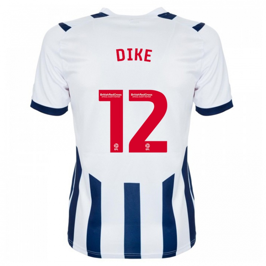 Niño Camiseta Daryl Dike #12 Blanco 1ª Equipación 2023/24 La Camisa México