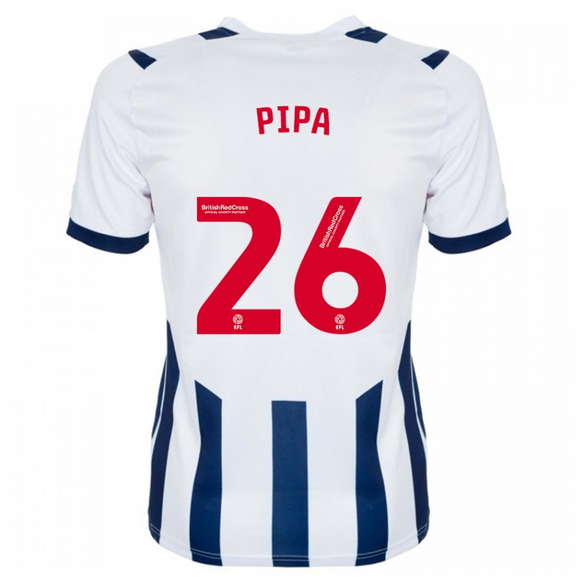 Niño Camiseta Pipa #26 Blanco 1ª Equipación 2023/24 La Camisa México