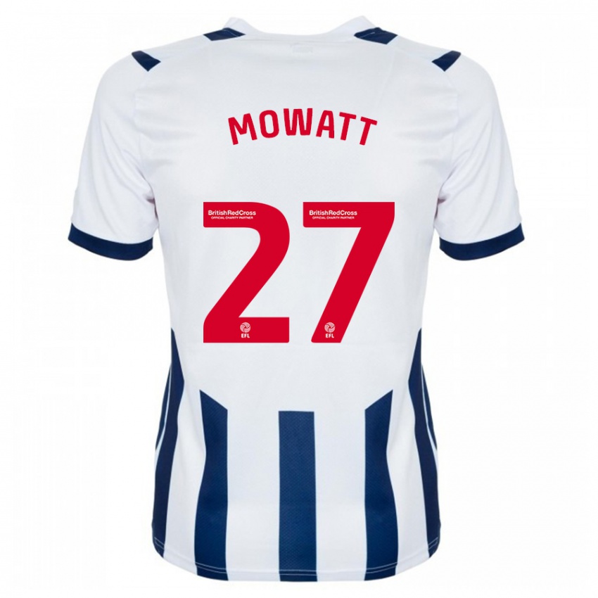 Niño Camiseta Alex Mowatt #27 Blanco 1ª Equipación 2023/24 La Camisa México