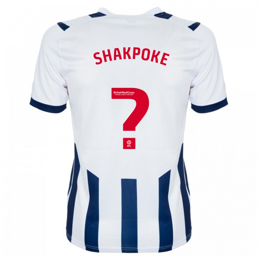 Niño Camiseta Ruben Shakpoke #0 Blanco 1ª Equipación 2023/24 La Camisa México