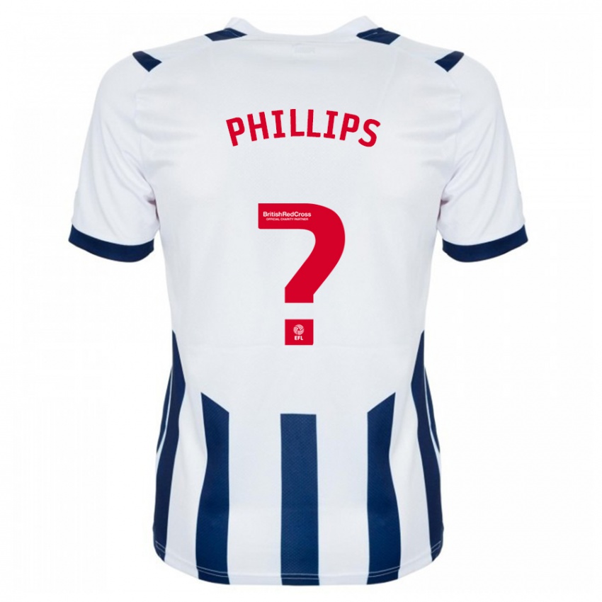 Niño Camiseta Narel Phillips #0 Blanco 1ª Equipación 2023/24 La Camisa México