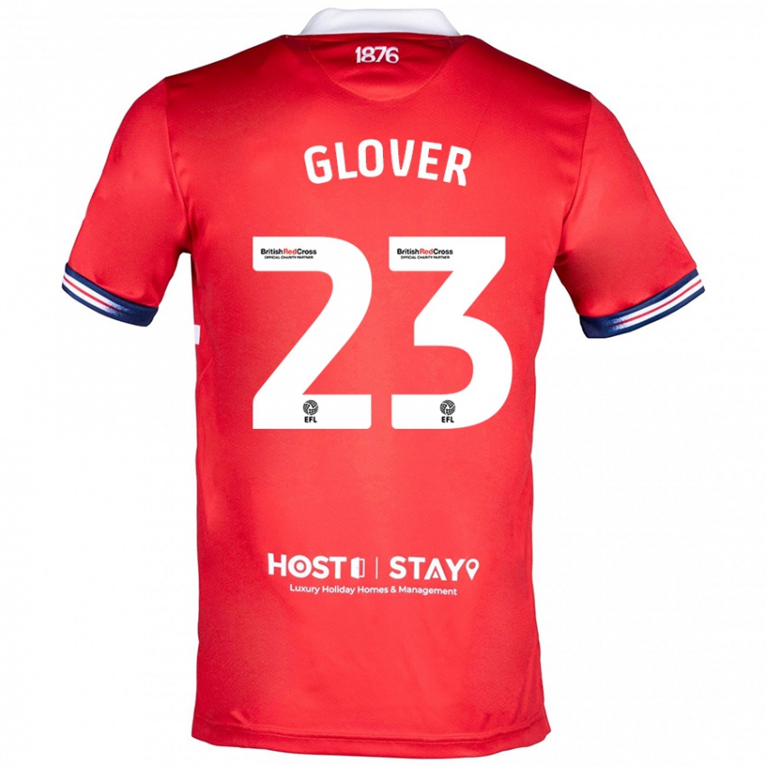 Niño Camiseta Tom Glover #23 Rojo 1ª Equipación 2023/24 La Camisa México