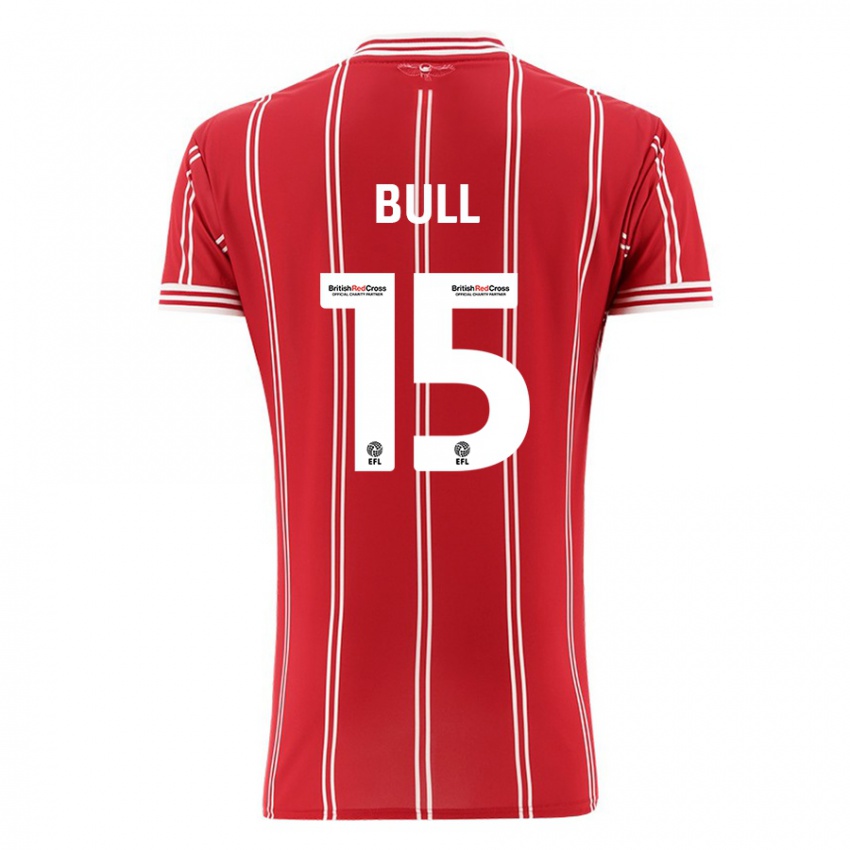 Niño Camiseta Jasmine Bull #15 Rojo 1ª Equipación 2023/24 La Camisa México