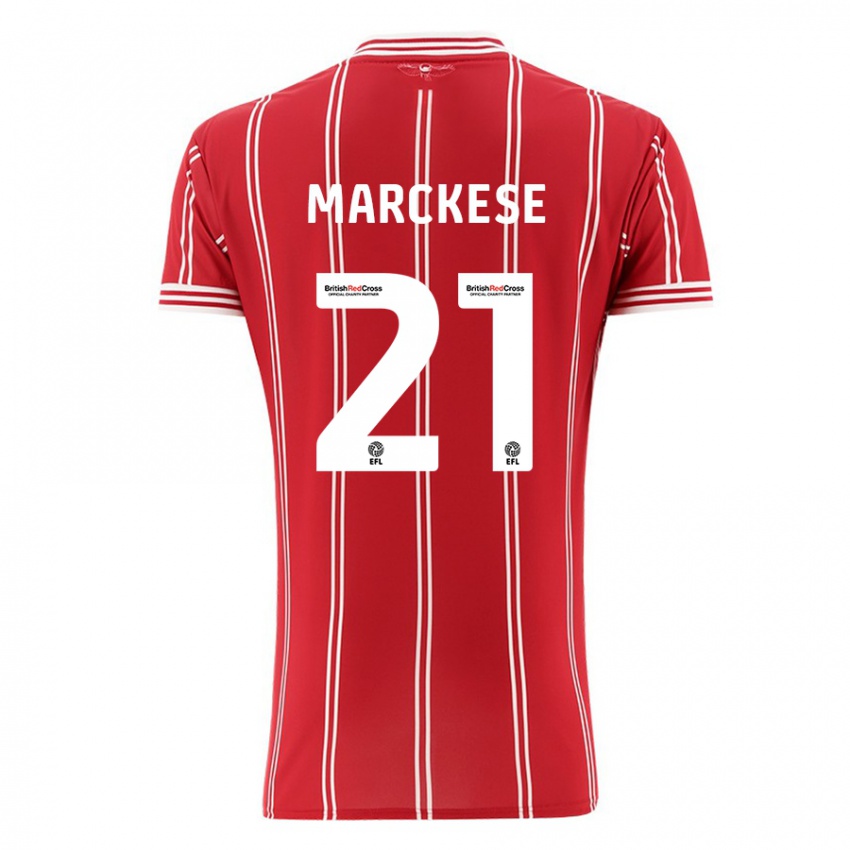 Niño Camiseta Kaylan Marckese #21 Rojo 1ª Equipación 2023/24 La Camisa México