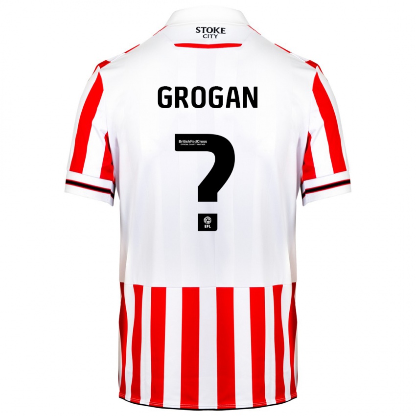 Niño Camiseta Christy Grogan #0 Rojo Blanco 1ª Equipación 2023/24 La Camisa México