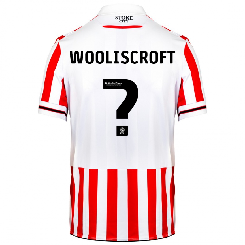 Niño Camiseta Morgan Wooliscroft #0 Rojo Blanco 1ª Equipación 2023/24 La Camisa México