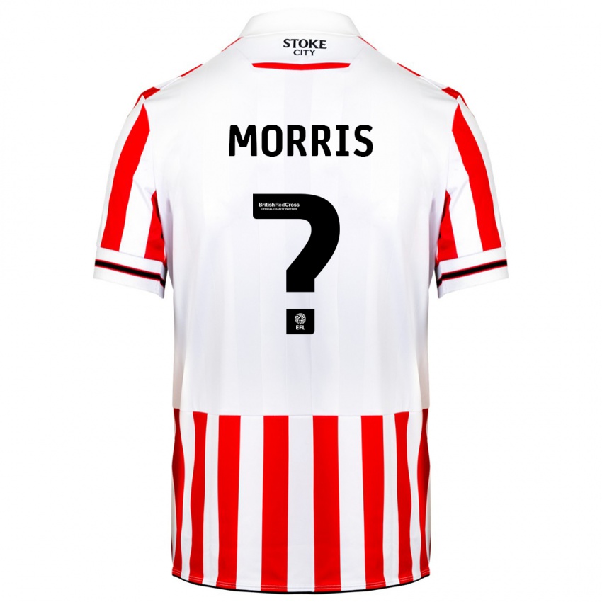 Niño Camiseta Joe Morris #0 Rojo Blanco 1ª Equipación 2023/24 La Camisa México