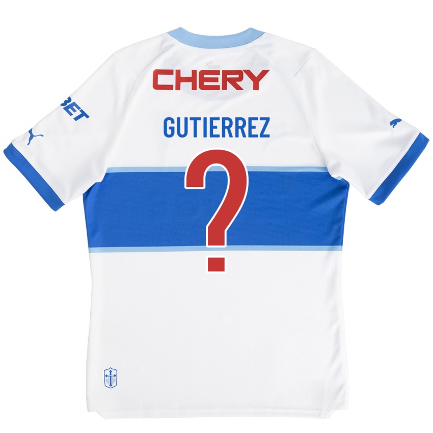 Niño Camiseta Felipe Gutierrez #0 Blanco 1ª Equipación 2023/24 La Camisa México