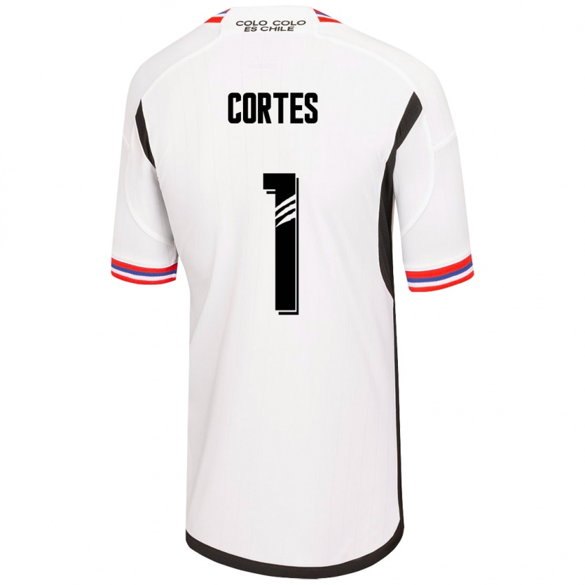 Niño Camiseta Brayan Cortés #1 Blanco 1ª Equipación 2023/24 La Camisa México