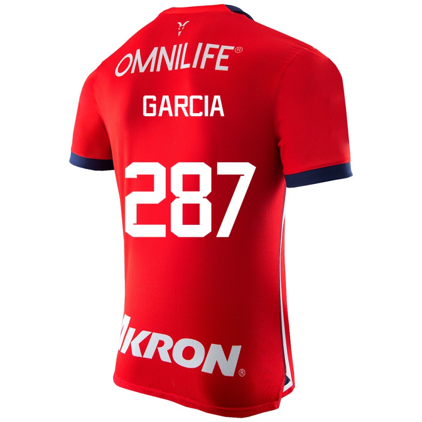 Niño Camiseta Gael García #287 Rojo 1ª Equipación 2023/24 La Camisa México