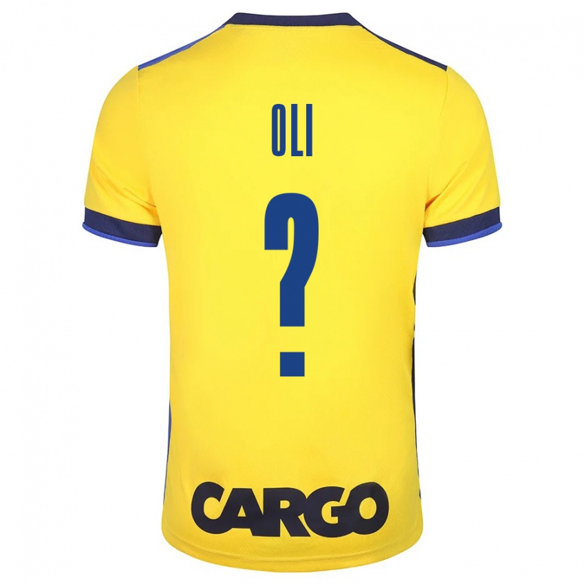 Niño Camiseta Ido Oli #0 Amarillo 1ª Equipación 2023/24 La Camisa México