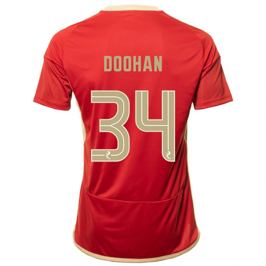 Niño Camiseta Ross Doohan #34 Rojo 1ª Equipación 2023/24 La Camisa México