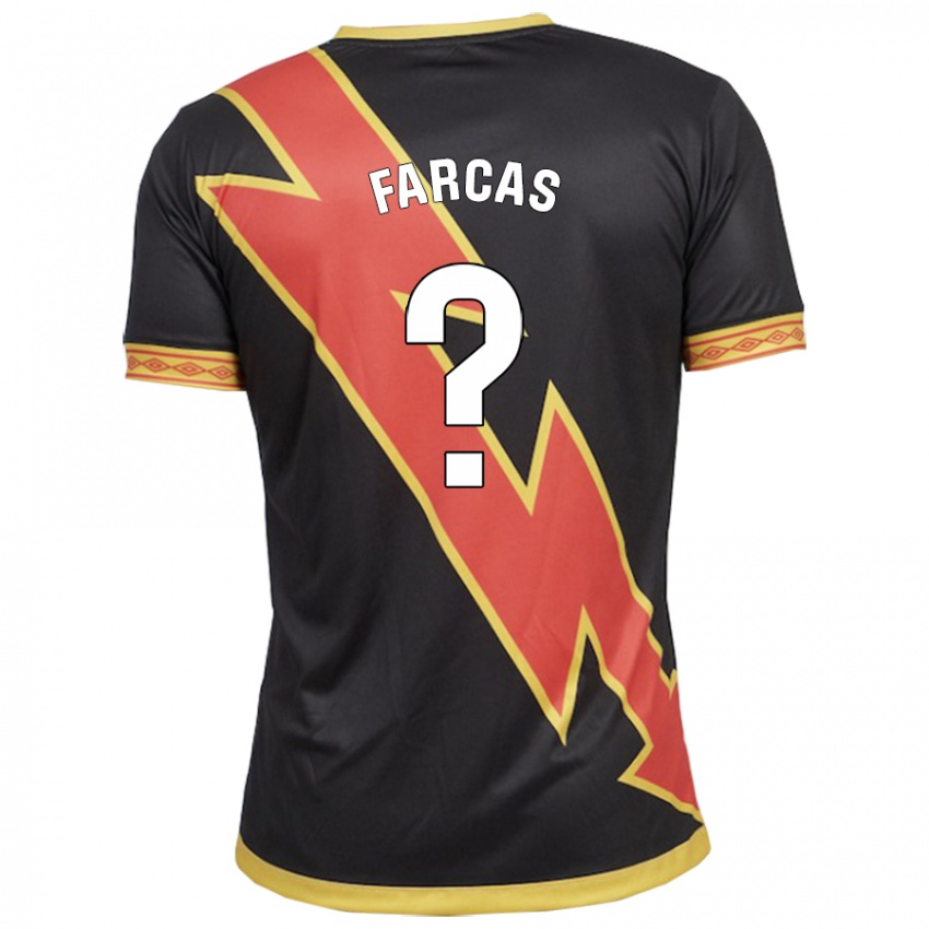 Niño Camiseta Razvan Farcas #0 Negro 2ª Equipación 2023/24 La Camisa México