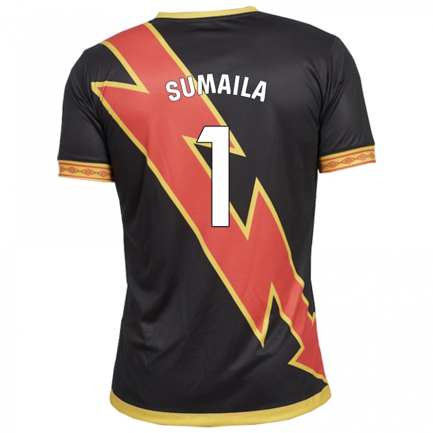 Niño Camiseta Sherifatu Sumaila #1 Negro 2ª Equipación 2023/24 La Camisa México