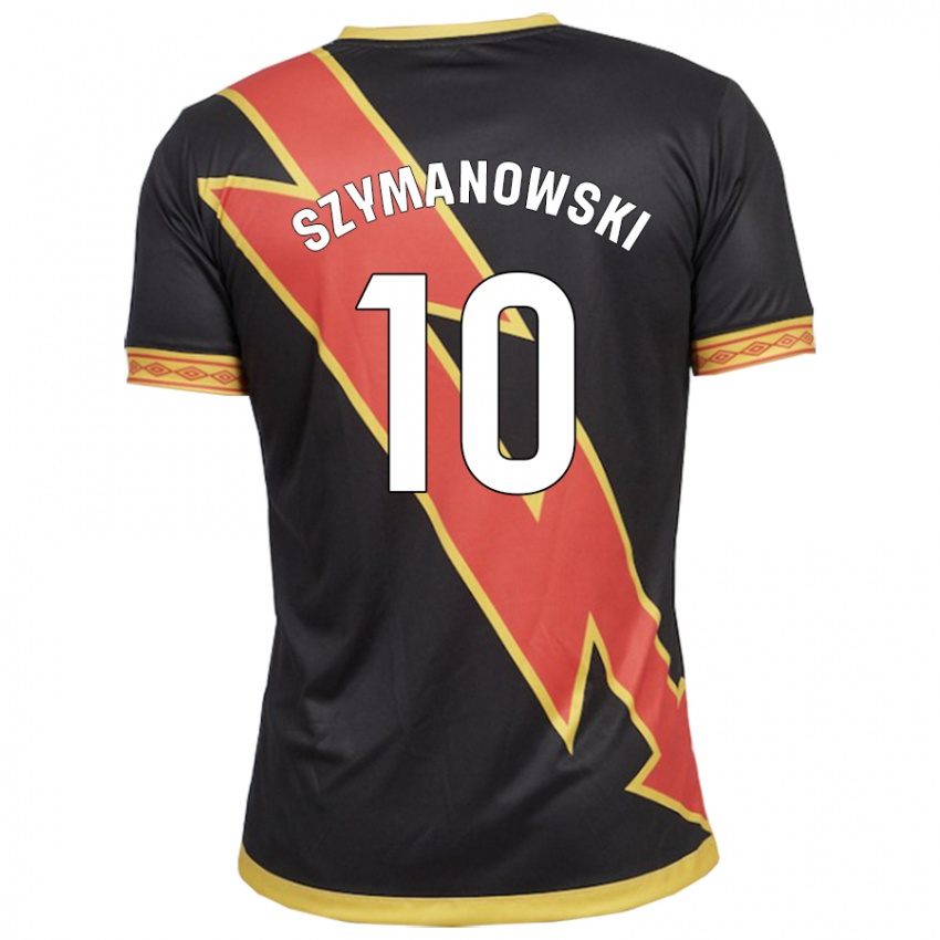 Niño Camiseta Marianela Szymanowski #10 Negro 2ª Equipación 2023/24 La Camisa México