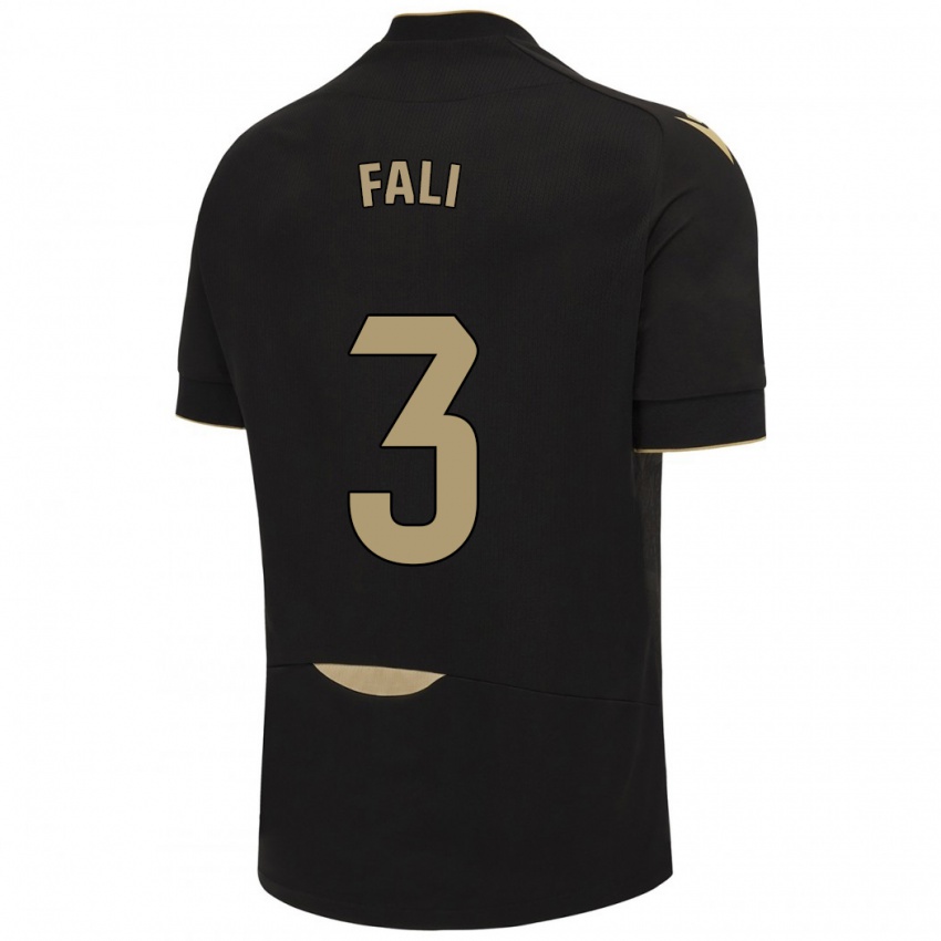 Niño Camiseta Fali #3 Negro 2ª Equipación 2023/24 La Camisa México