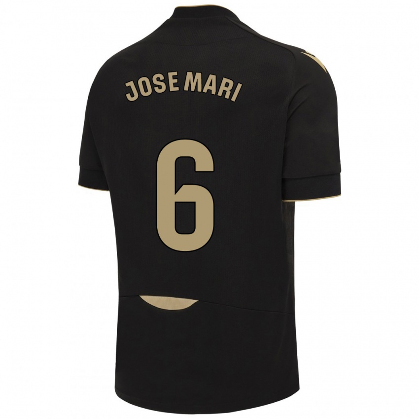 Niño Camiseta José Mari #6 Negro 2ª Equipación 2023/24 La Camisa México