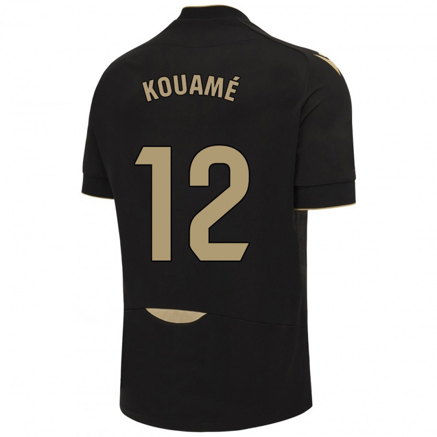 Niño Camiseta Rominigue Kouamé #12 Negro 2ª Equipación 2023/24 La Camisa México