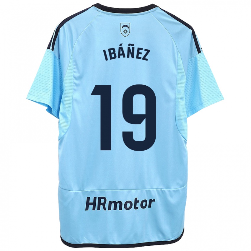 Niño Camiseta Pablo Ibáñez #19 Azul 2ª Equipación 2023/24 La Camisa México