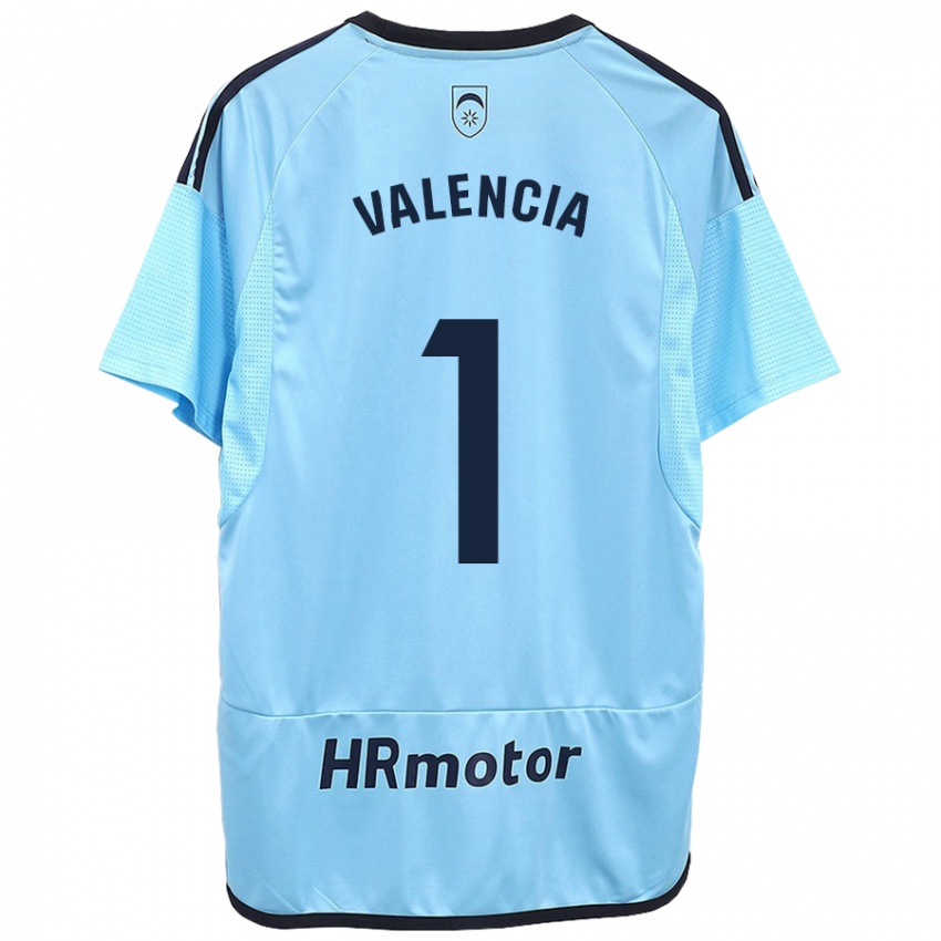 Niño Camiseta Pablo Valencia #1 Azul 2ª Equipación 2023/24 La Camisa México