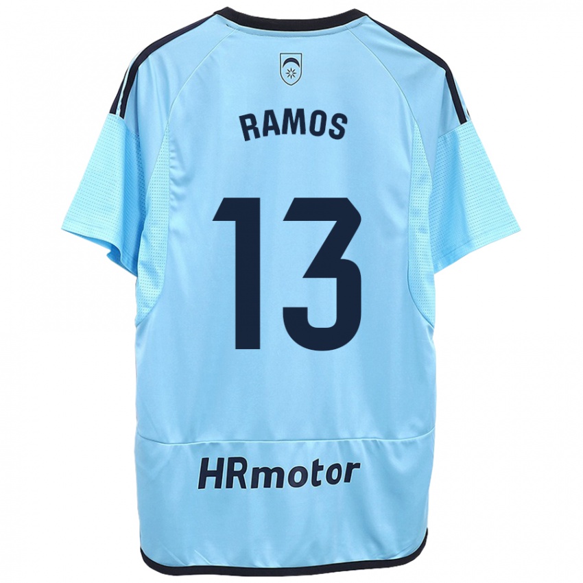 Niño Camiseta Darío Ramos #13 Azul 2ª Equipación 2023/24 La Camisa México