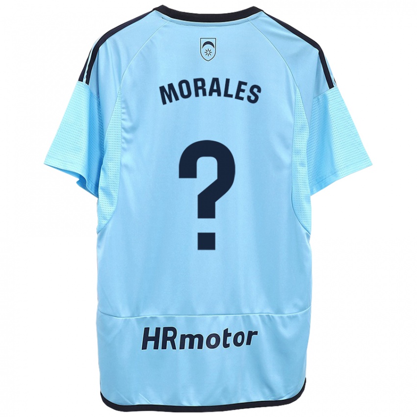 Niño Camiseta Anai Morales #0 Azul 2ª Equipación 2023/24 La Camisa México