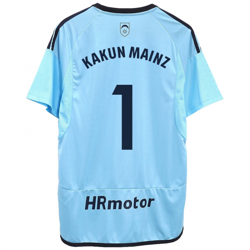 Niño Camiseta Kakun Mainz #1 Azul 2ª Equipación 2023/24 La Camisa México