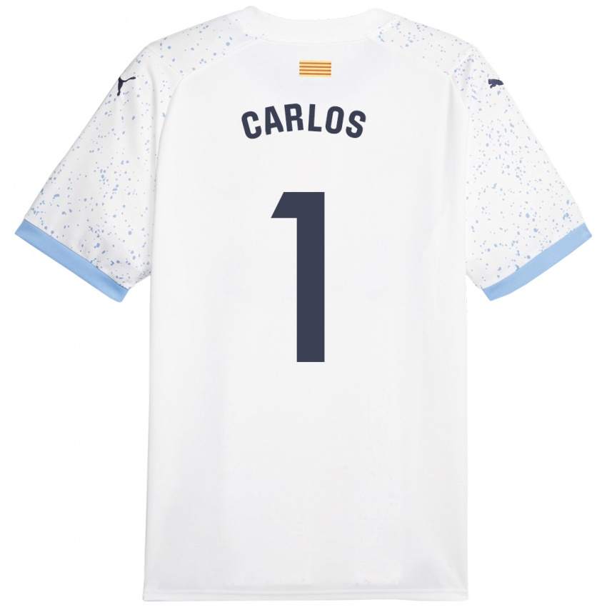 Niño Camiseta Juan Carlos #1 Blanco 2ª Equipación 2023/24 La Camisa México