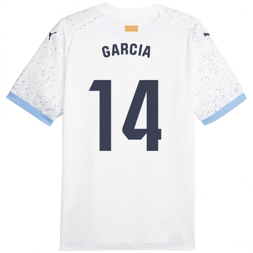 Niño Camiseta Aleix García #14 Blanco 2ª Equipación 2023/24 La Camisa México