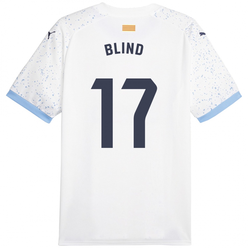 Niño Camiseta Daley Blind #17 Blanco 2ª Equipación 2023/24 La Camisa México