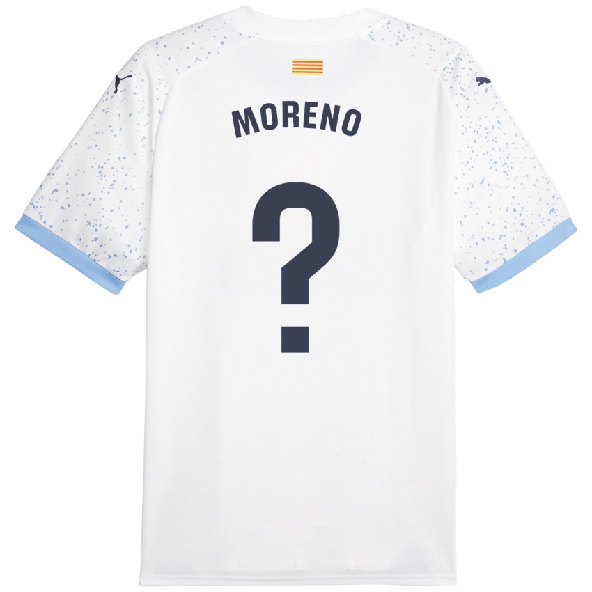 Niño Camiseta Gerard Moreno #0 Blanco 2ª Equipación 2023/24 La Camisa México