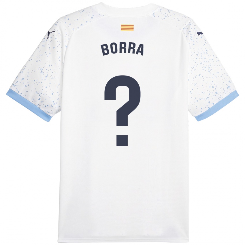 Niño Camiseta Biel Borra #0 Blanco 2ª Equipación 2023/24 La Camisa México