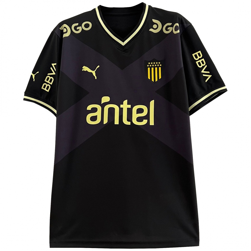 Niño Camiseta Kevin Méndez #10 Negro 2ª Equipación 2023/24 La Camisa México